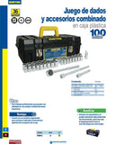 Juego de 36 dados y accesorios 1/2" Surtek F5801C