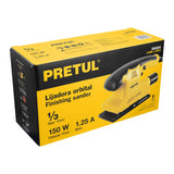 Lijadora orbital 1/3 hoja 150 W, Pretul 28220