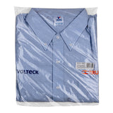 Camisa azul para caballero, manga larga talla XXG, Truper 60387