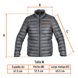 Chamarra de plumas para caballero, talla M, Truper 66001