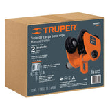 Trole de carga para vigas IPS e IPR, ajustable, 2 Ton Truper 101077