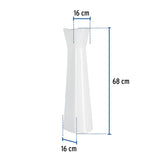 Pedestal cerámico para lavabo, blanco, Foset 44005