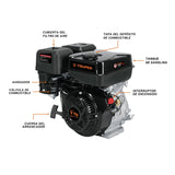 Motor a gasolina 9 HP Truper 101328