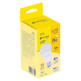 Lámpara de LED, A19, 10 W, luz calida, Volteck Basic 28064