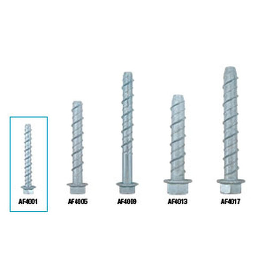 Tornillo concreto uso pesado 1/4"x2 1/4", Dogotuls AF4001