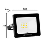 Reflector ultra delgado LED, 10 W, luz cálida,Volteck Basic Volteck 28089