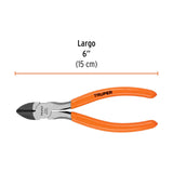 Pinza corte diagonal 6', mango de vinil 17312