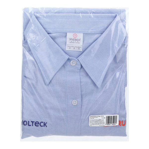 Camisa azul para dama, manga larga talla XXG, Truper 63105