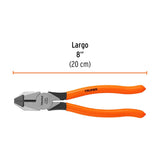 Pinza profesional para electricista 8', mango de vinil 17304