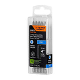 Puntas para desarmador Phillips #0 largo 4', 5 pzas, Expert 101823