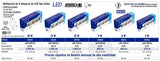 Lámpara de LED 6W luz de día, A19, E27, 4 piezas en caja Volteck 48513