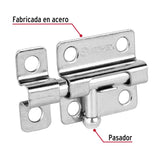 Pasador de barril de acero cromo 2', Hermex 45733