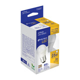 Lámpara LED tipo bulbo G45 3 W luz cálida, Volteck 47543