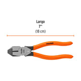 Pinza profesional para electricista 7', mango de vinil 17303