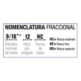 DOGOTULS MACHUELO SEMICONICO AAC 9/16"-12 NC ET1096