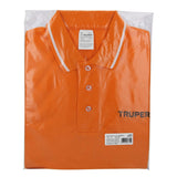 Playera tipo polo dry fit naranja, para caballero talla CH, Truper 69981
