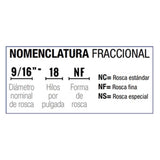 DOGOTULS MACHUELO SEMICONICO AAC 9/16"-18 NF ET1097