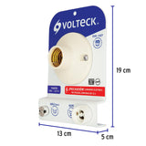 Probador de lámparas, bases E26, E27, GX5.3 y GU10, Volteck 56005