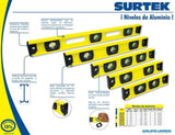 Nivel de aluminio 14" Surtek 122102