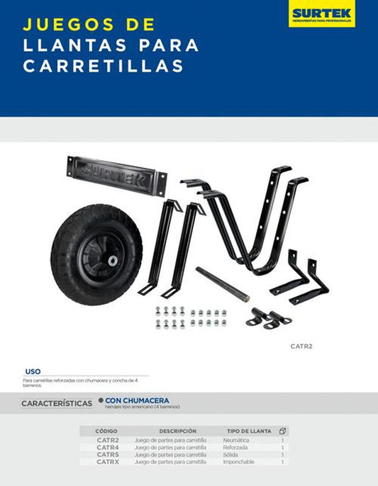 Soportes lateral para carretilla Surtek CATSL