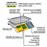 Báscula electrónica multifunciones capacidad 30kg, Pretul 27119