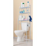 Mueble organizador blanco para baño con 3 repisas, Foset 47907