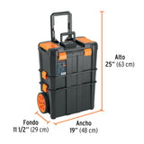 Caja para herramientas 19'x25' 3 en 1 desmontable con ruedas, Truper 102644