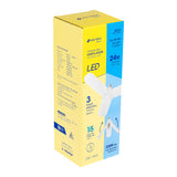 Lámpara LED 24W tipo ventilador, 3 aspas ajustables, Volteck 26123