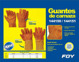 Guantes largos de carnaza Foy 144151