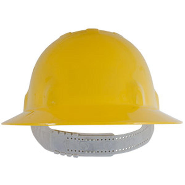 Casco ala ancha intervalos amarillo, Dogotuls HM3071