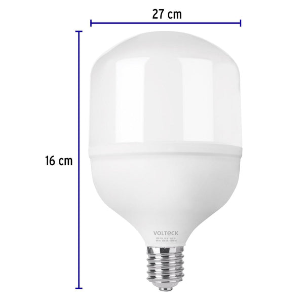 Lámpara de alta potencia 60 W E39, luz de día, Volteck 48078