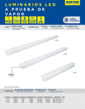 Luminario LED a prueba de vapor 36W Surtek LV36