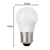 Lámpara LED G45 6 W (equiv. 40 W), luz de día, blíster, Volteck 46277