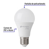Lámpara LED, A19, 10 W, luz de día, Volteck Basic 28063